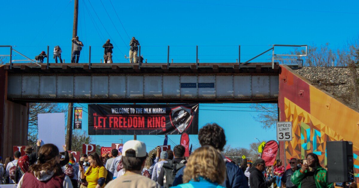 In San Antonio, the nation's largest MLK march takes on added meaning - Texas Public Radio | TPR