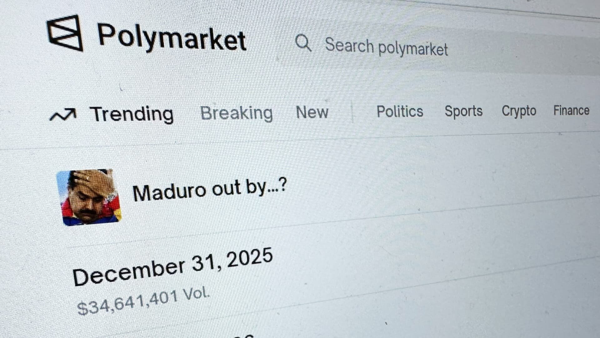 Special Forces Sgt. in Polymarket Maduro raid bet case released; Kalshi says it blocked him - CNBC