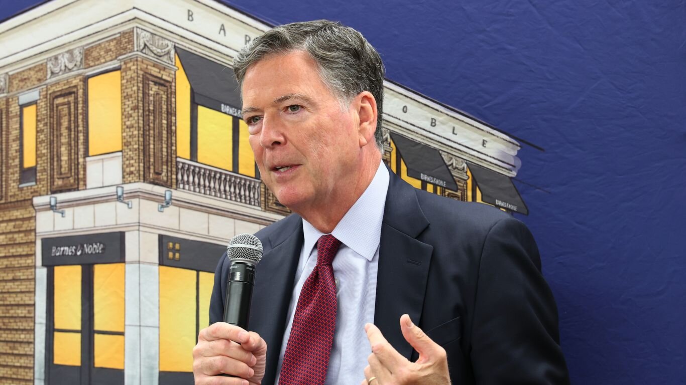 James Comey indicted again, this time over "86 47" photo - Axios