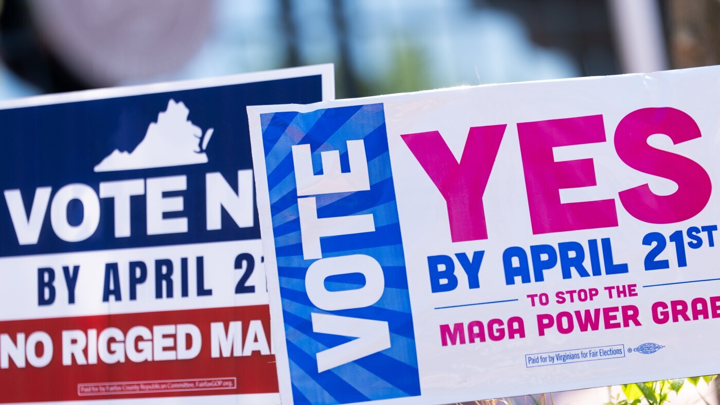 Court rejects Virginia redistricting in a blow to Democrats' counter to Trump, GOP - NPR