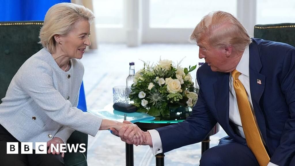 Trump says he will hike tariffs on EU cars to 25% - BBC