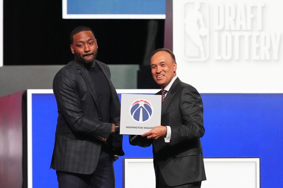 Washington wins NBA draft lottery, chance to pick first on June 23 - AP News