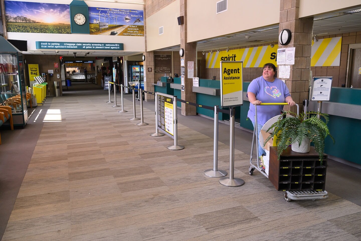When Spirit folded, this tiny airport suddenly had zero flights - The Washington Post