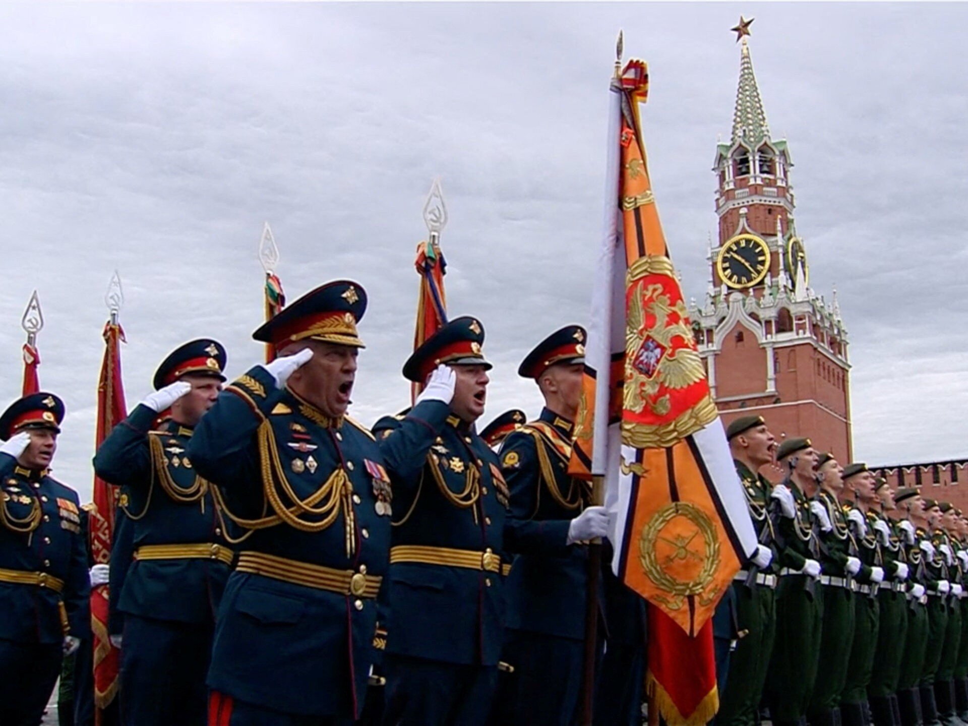 Russia holds downsized Victory Day parade - Al Jazeera