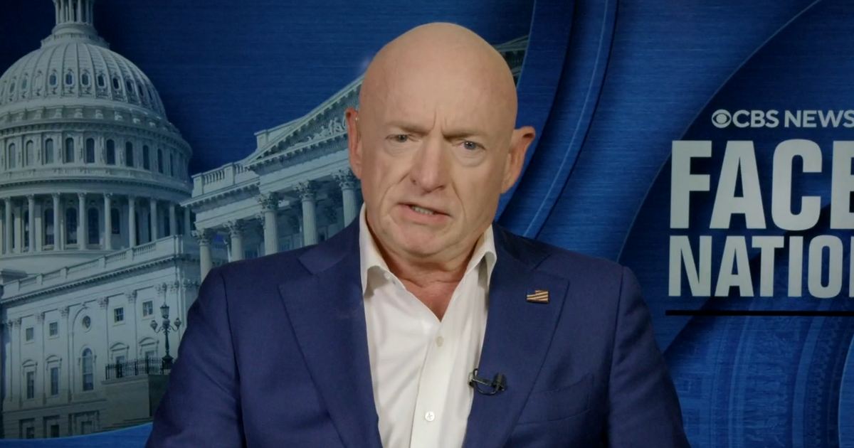 Sen. Mark Kelly says Trump administration's $1.5 trillion Pentagon budget request is "outrageous" - CBS News