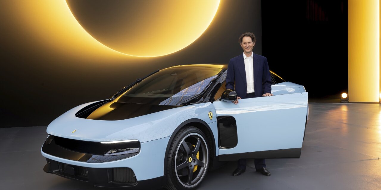 Ferrari Launches $640,000, Jony Ive-Designed, Glass-Clad Electric Speedster - WSJ