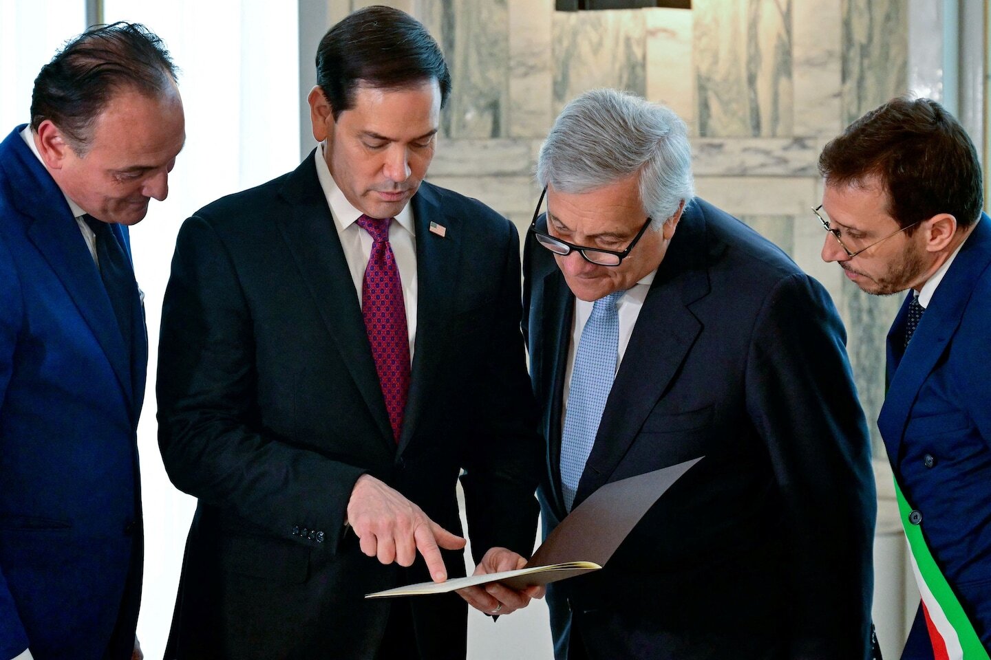 In Rome, Rubio is gifted documents detailing his Italian heritage - The Washington Post