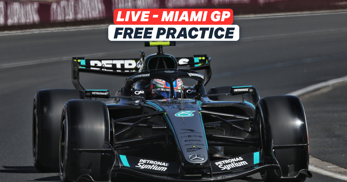 LIVE: 2026 F1 Miami Grand Prix - Free Practice - racingnews365.com