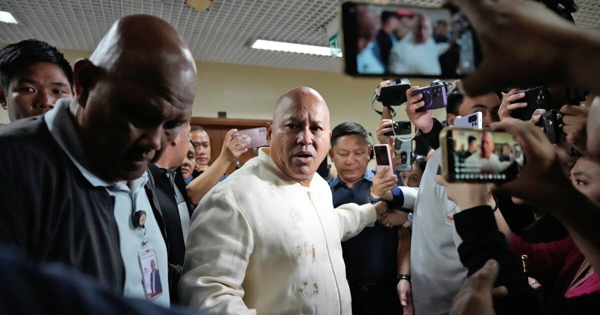 Philippine senator wanted by the International Criminal Court flees from Senate - NBC News
