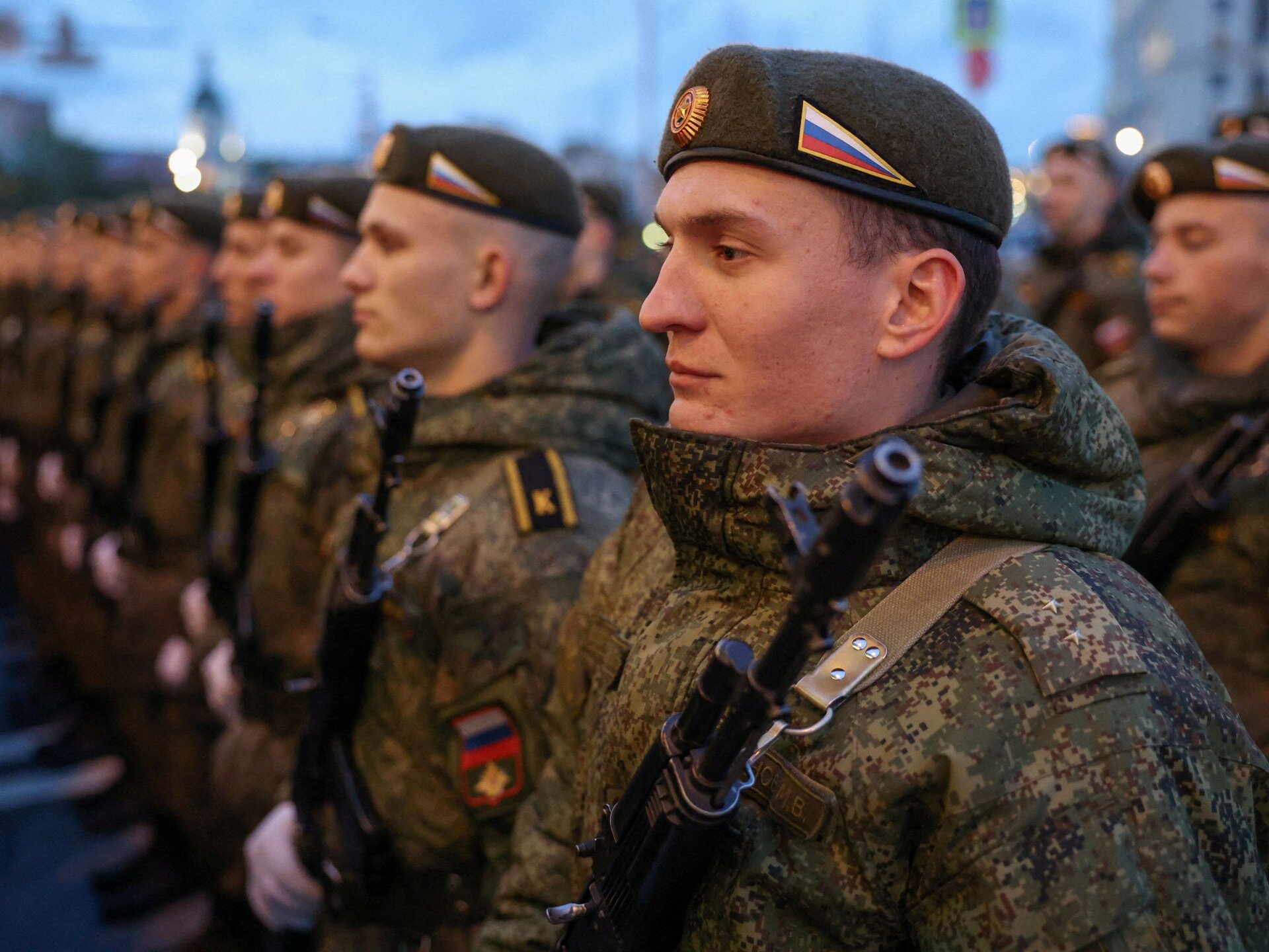 Amid Ukraine’s daring assaults, Russia scales back Victory Day celebrations - Al Jazeera