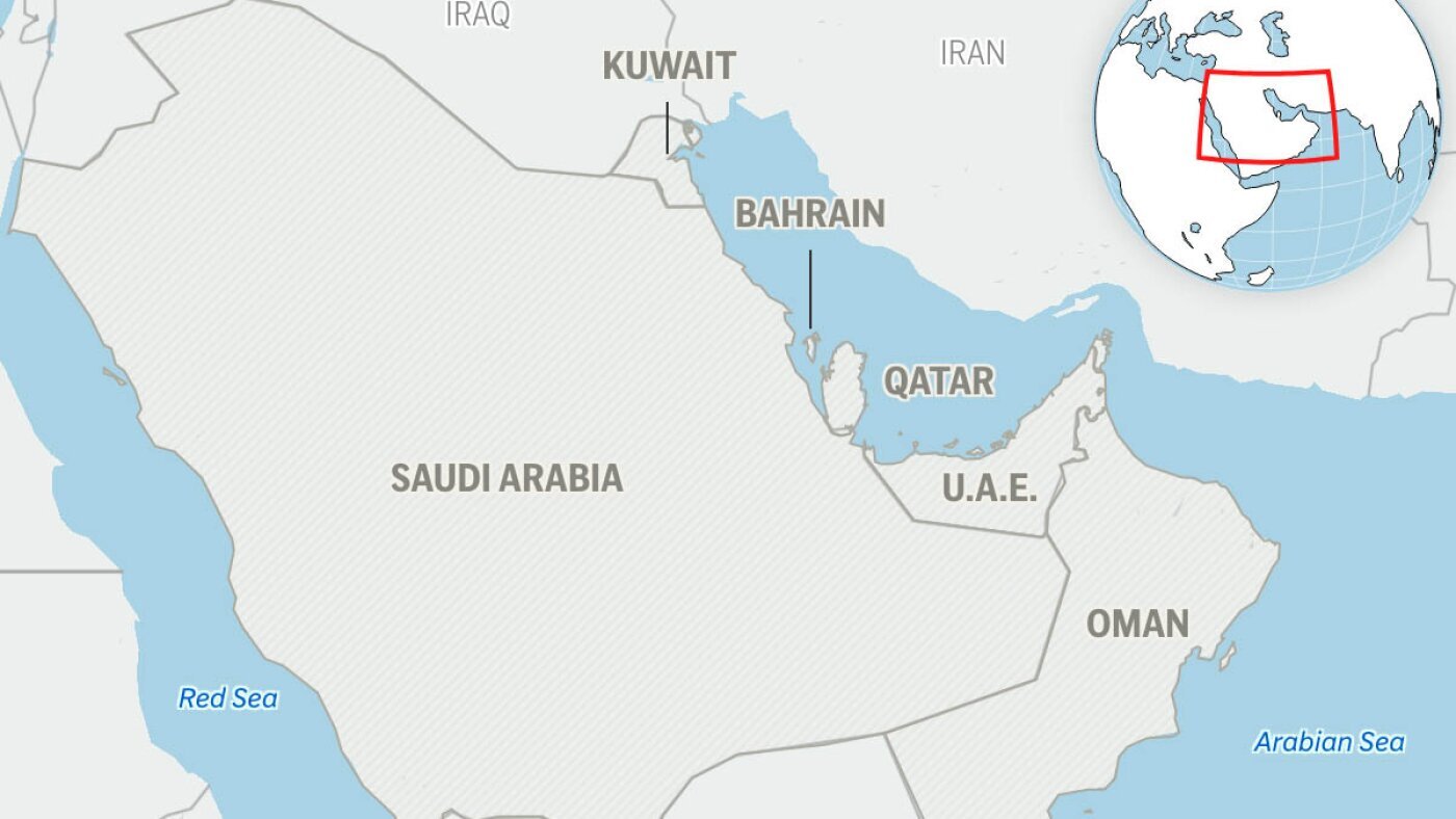 Iran ceasefire tested as cargo ship catches fire after being hit off Qatar's coast - NPR
