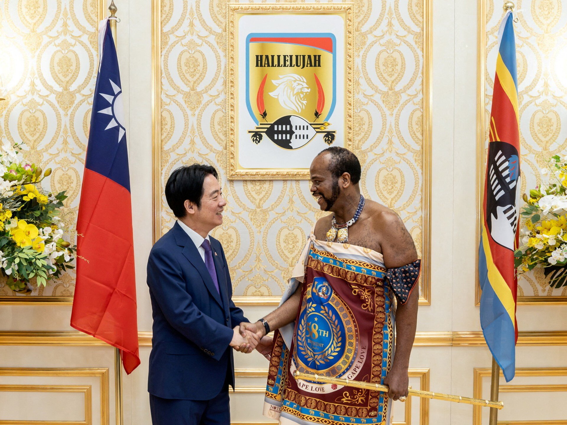 Taiwan leader visits Eswatini despite China’s attempts to block trip - Al Jazeera