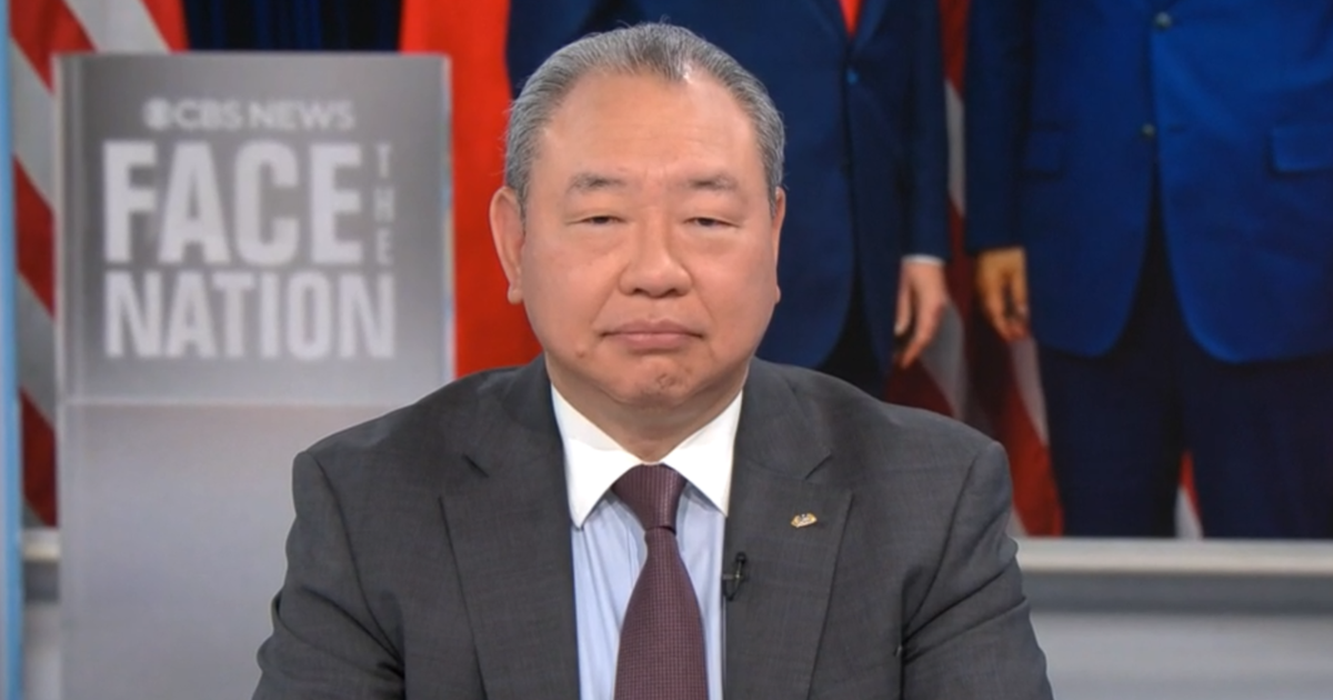 Taiwan representative to U.S. says "we want peace and stability," but "we're not the ones creating all this trouble" with China - CBS News