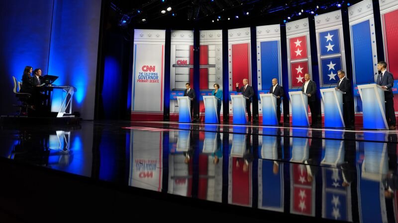 Democrats lay into each other in California debate as Indiana and Ohio hold primaries - CNN
