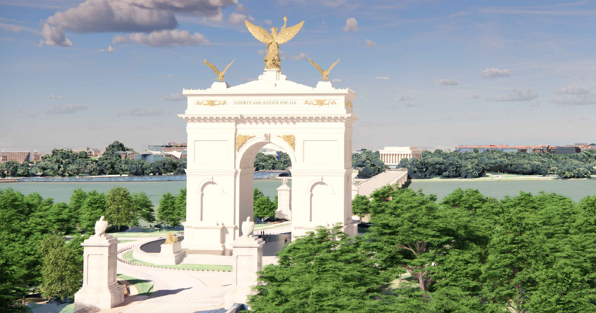 For a group of Vietnam vets, opposing Trump's arch is about being "loyal to the country" - CBS News
