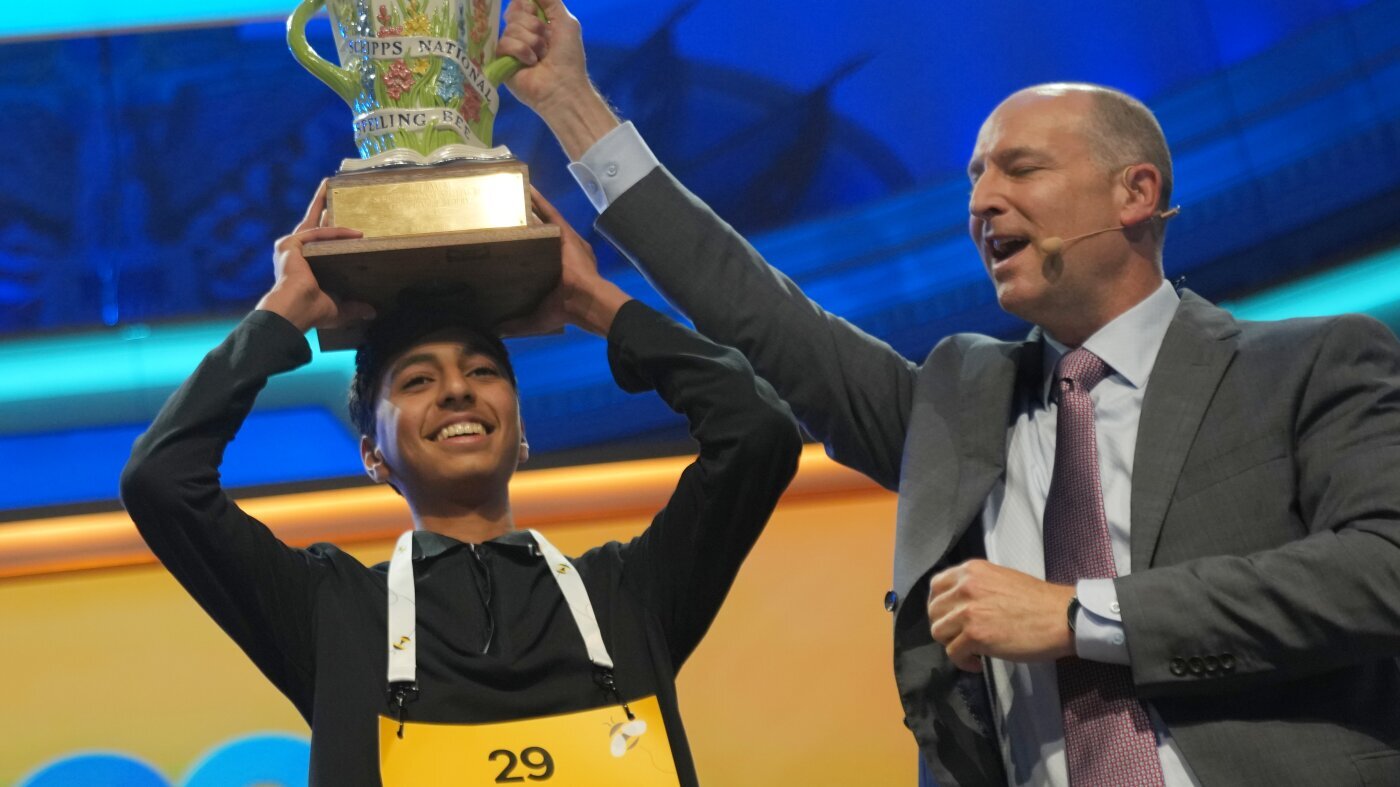 Shrey Parikh, 14, wins the Scripps Spelling Bee after a nail-biting 'spell-off' - NPR