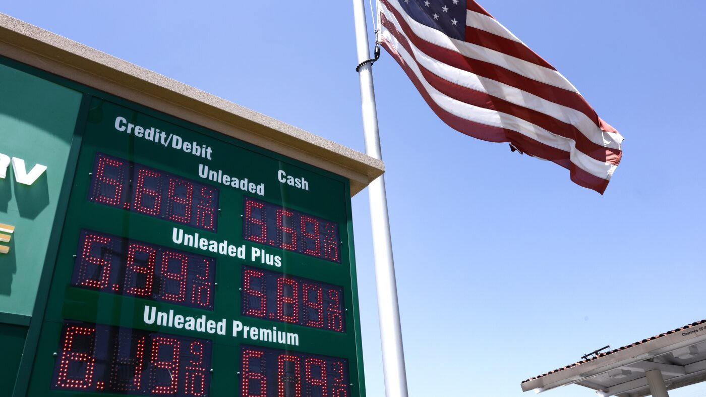 Trump wants a gas tax holiday. There’s a much bigger problem looming - NPR