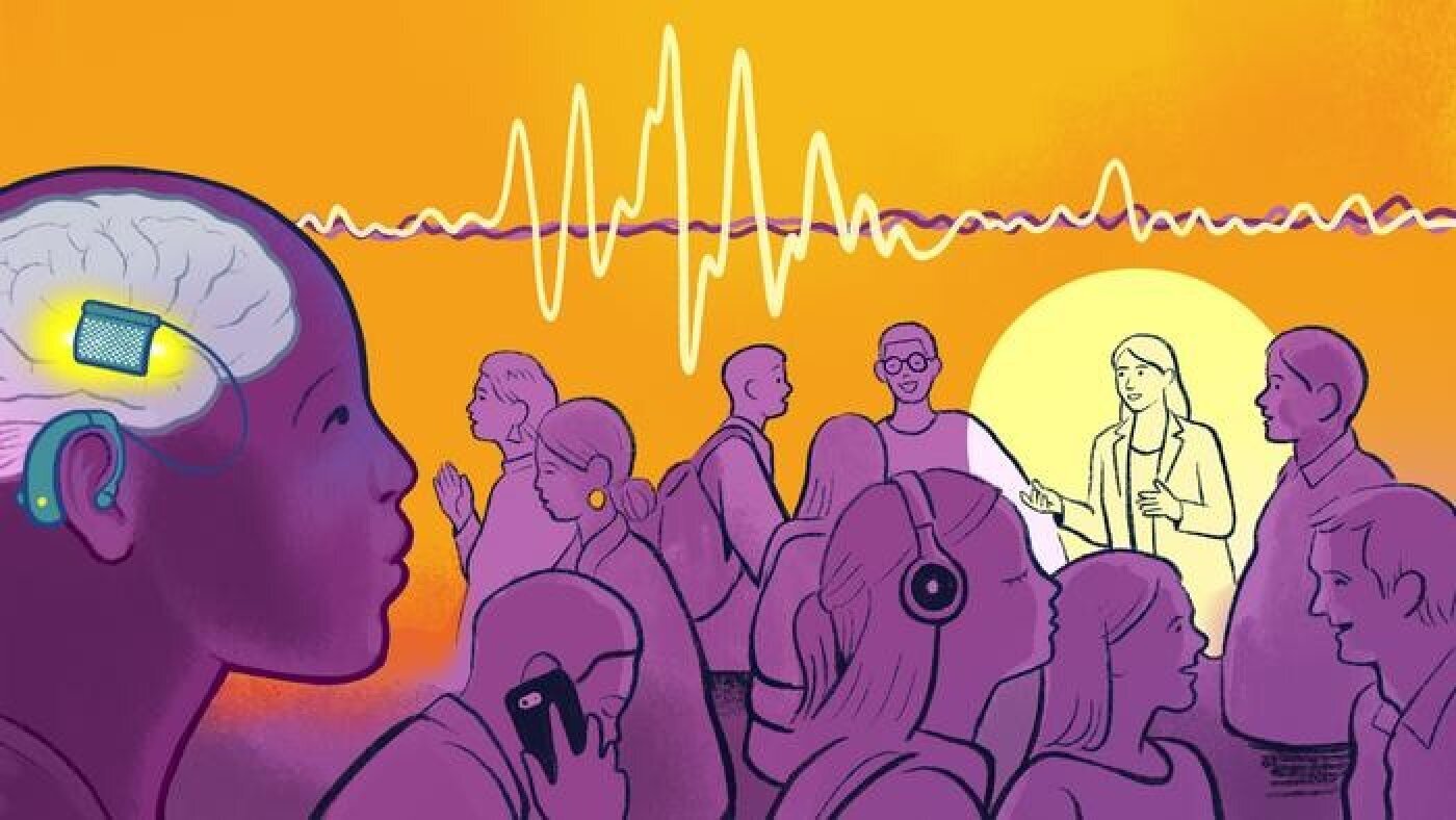 A brain-controlled system may help listeners with hearing loss cut through the noise - NPR