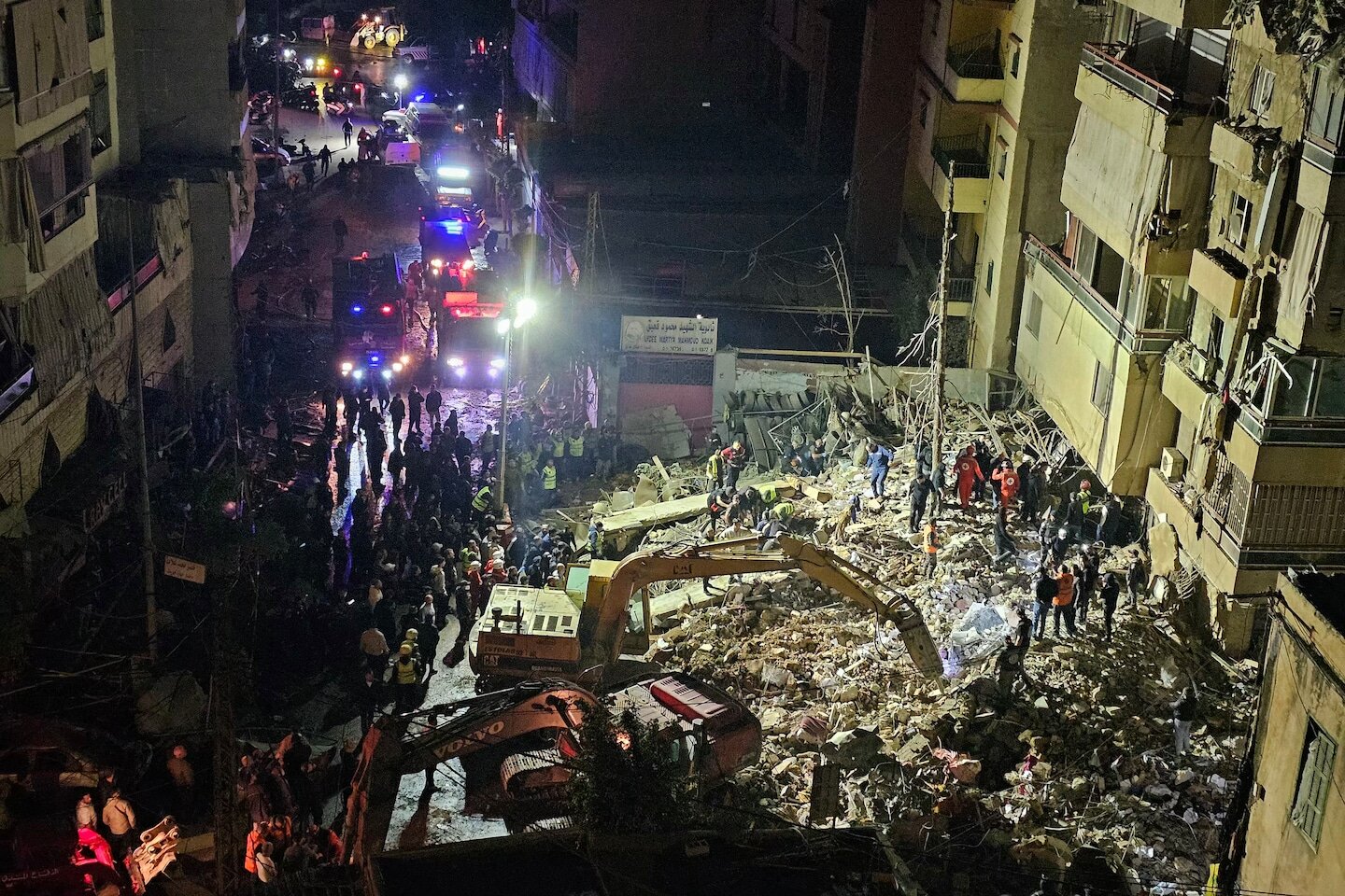 Israel strikes Beirut suburbs, threatening already shaky ceasefire - The Washington Post
