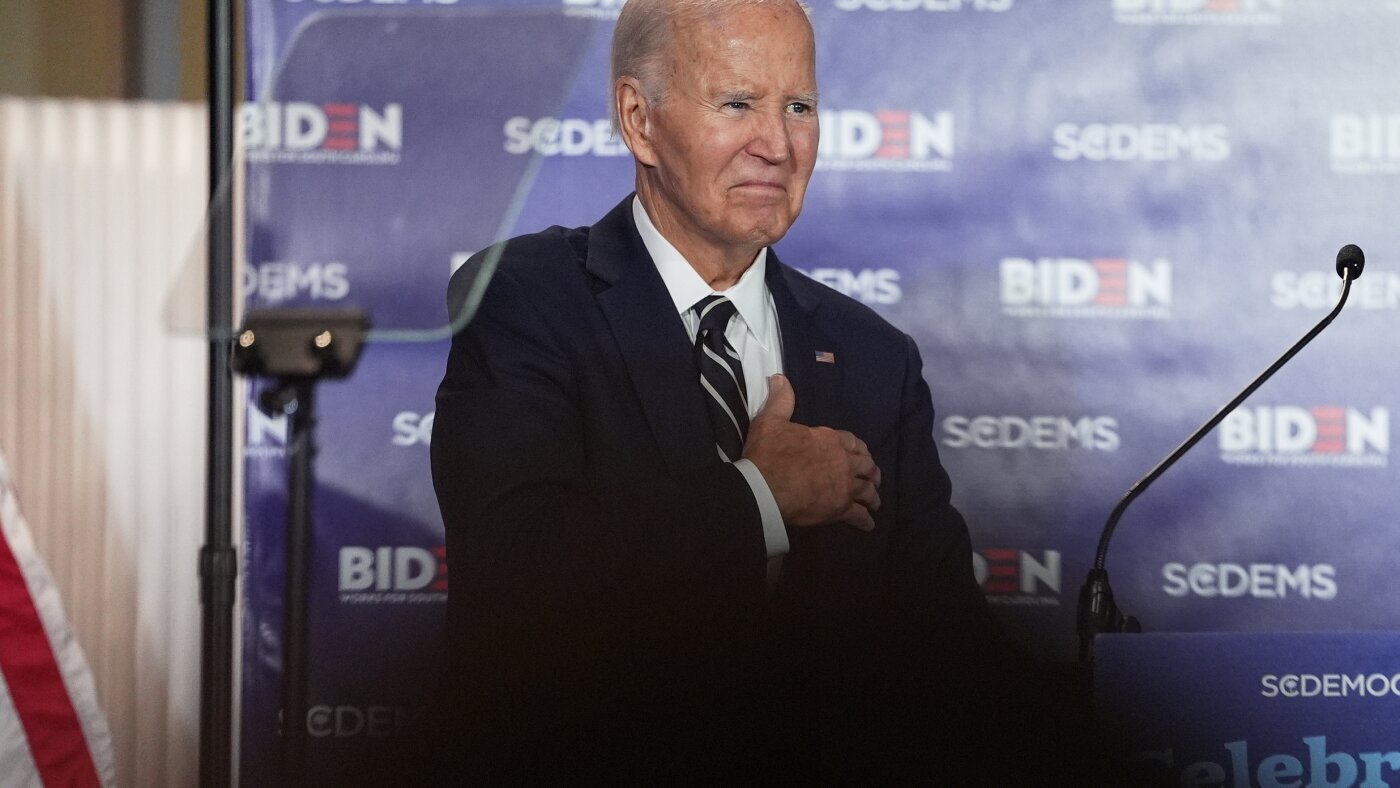 Biden sues DOJ to stop release of audio and transcripts tied to special counsel probe - NPR