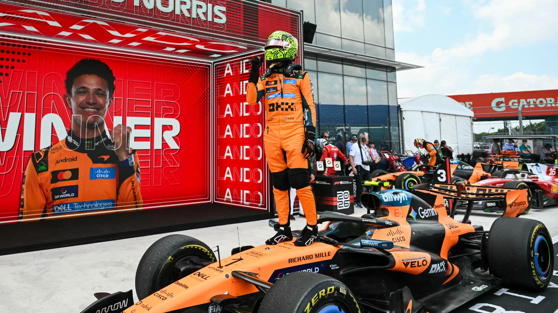 Norris beats Piastri and Leclerc to victory in Miami Sprint - Formula 1