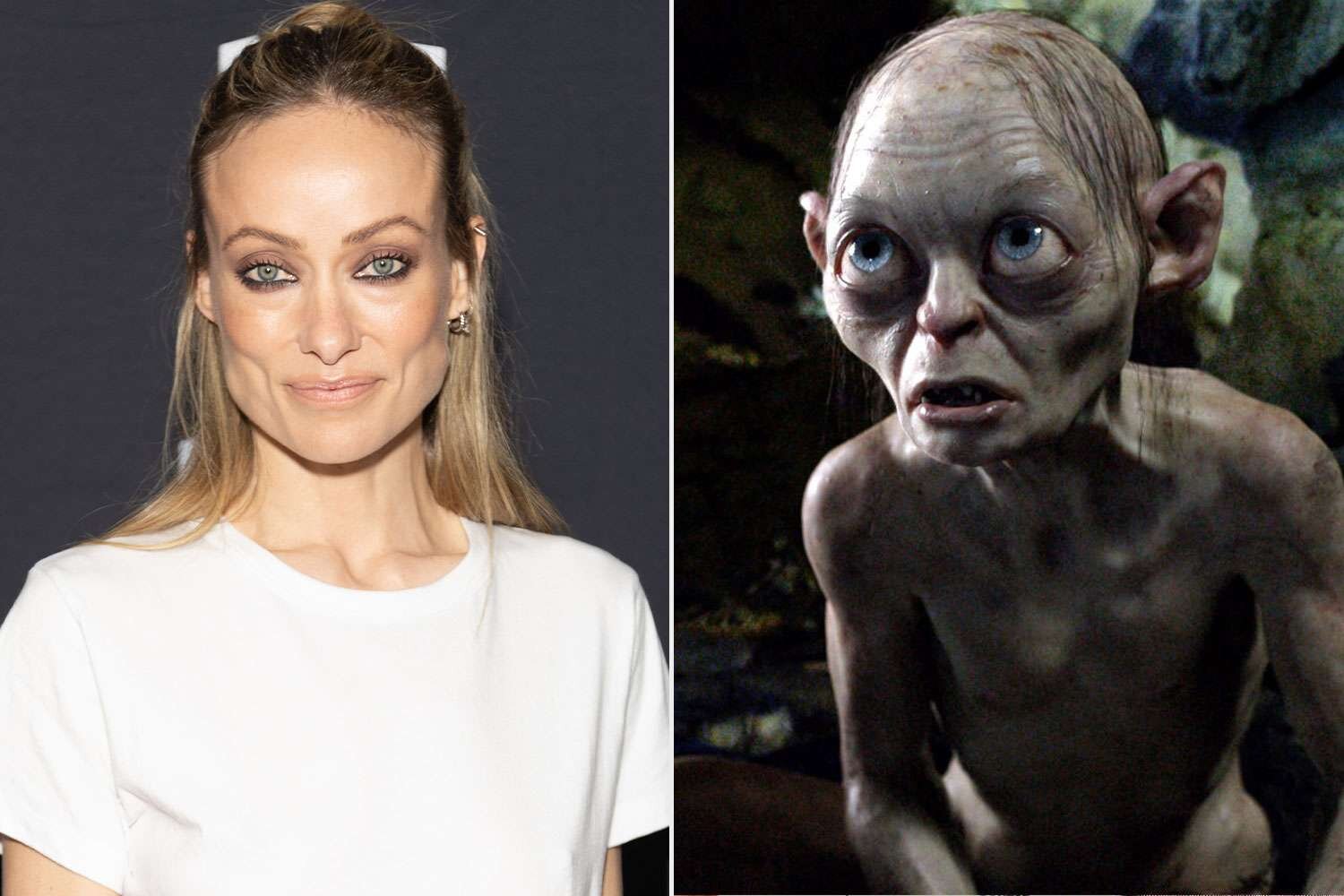 Olivia Wilde laughs off comparisons to Gollum in 'Lord of the Rings' Gollum after viral interview - Entertainment Weekly