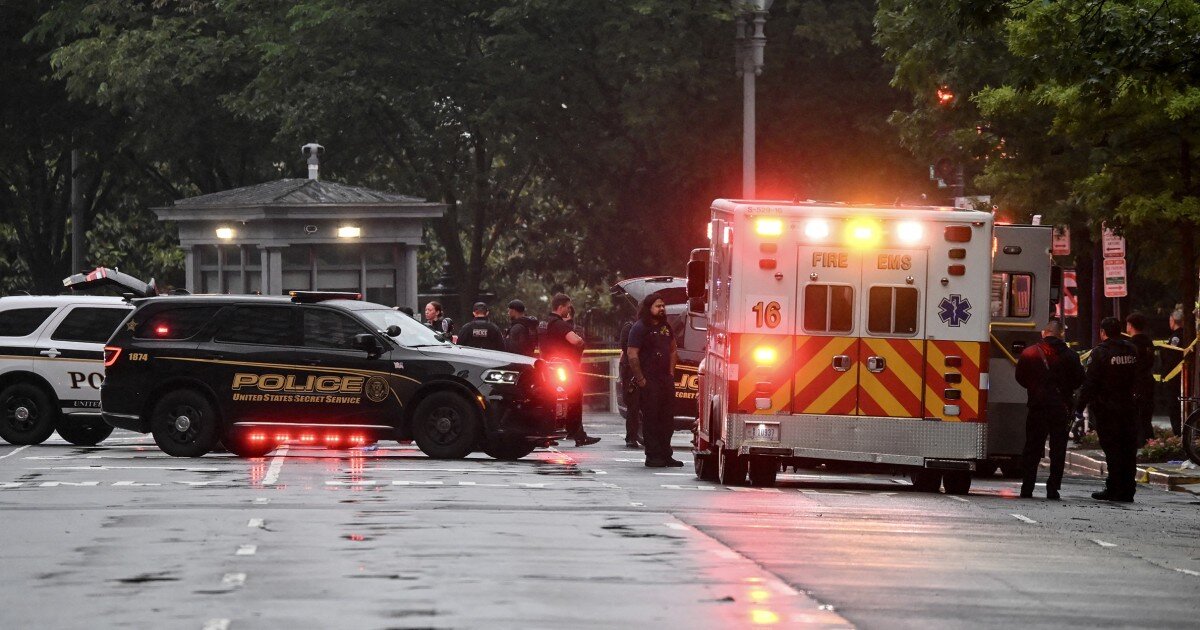 Secret Service kills man who opened fire at White House security checkpoint - NBC News