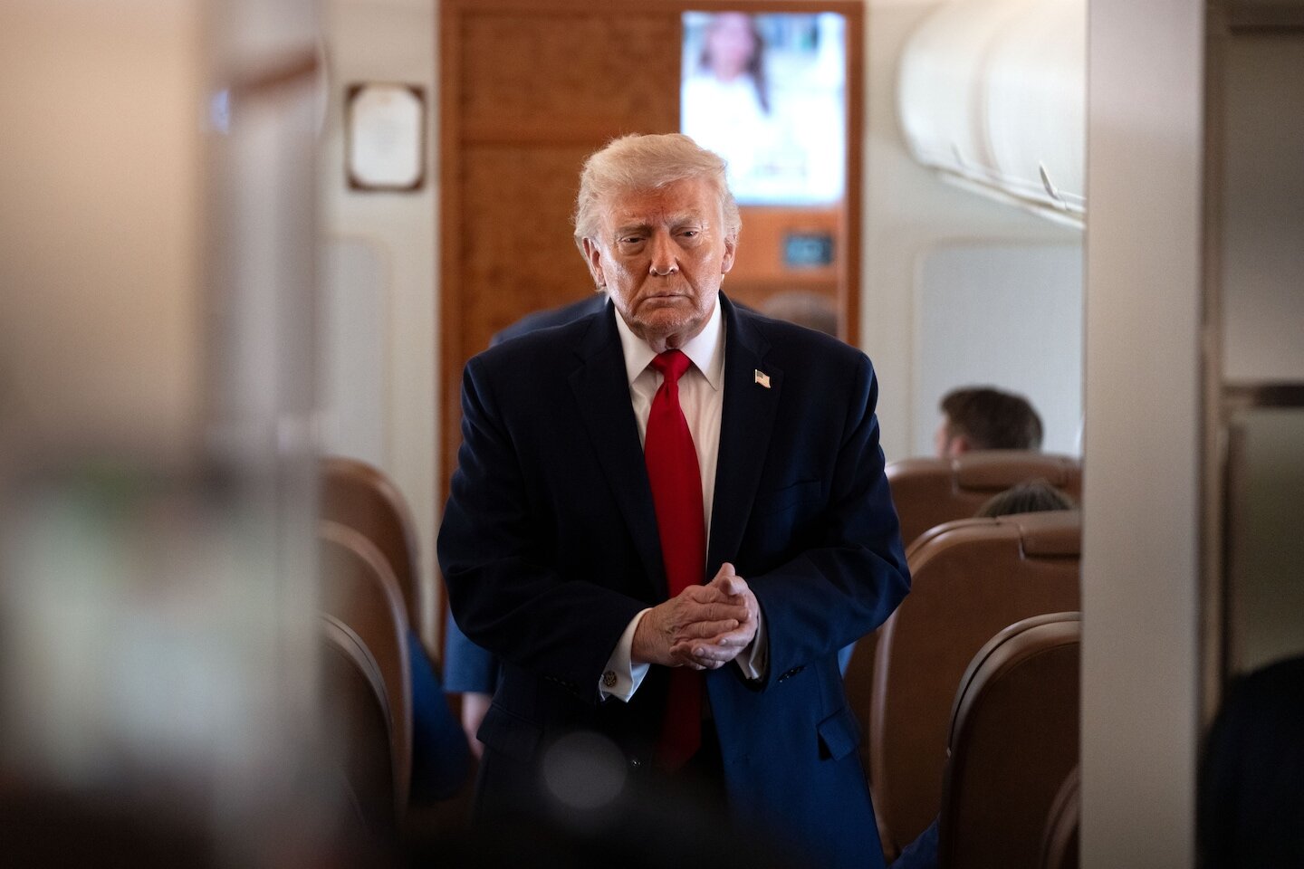 Trump walks out of ‘Meet the Press’ interview when challenged over false claims - The Washington Post