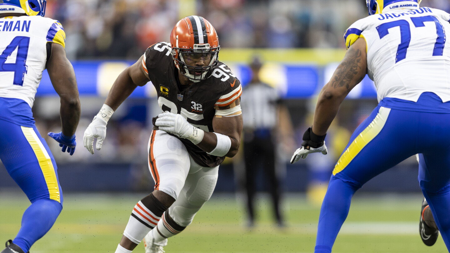 Report: Rams first inquired about trading for Myles Garrett in 2022 - NBC Sports