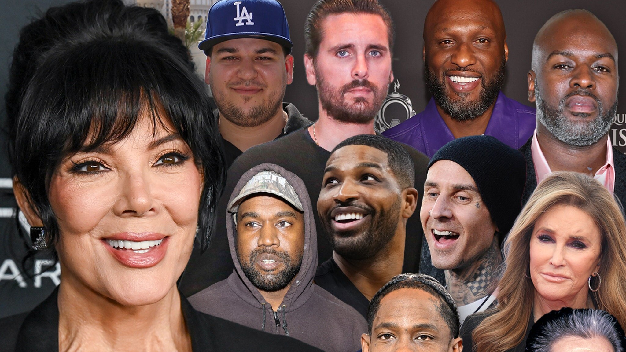 Kris Jenner Shouts Out Kardashians' Exes on Father’s Day - TMZ