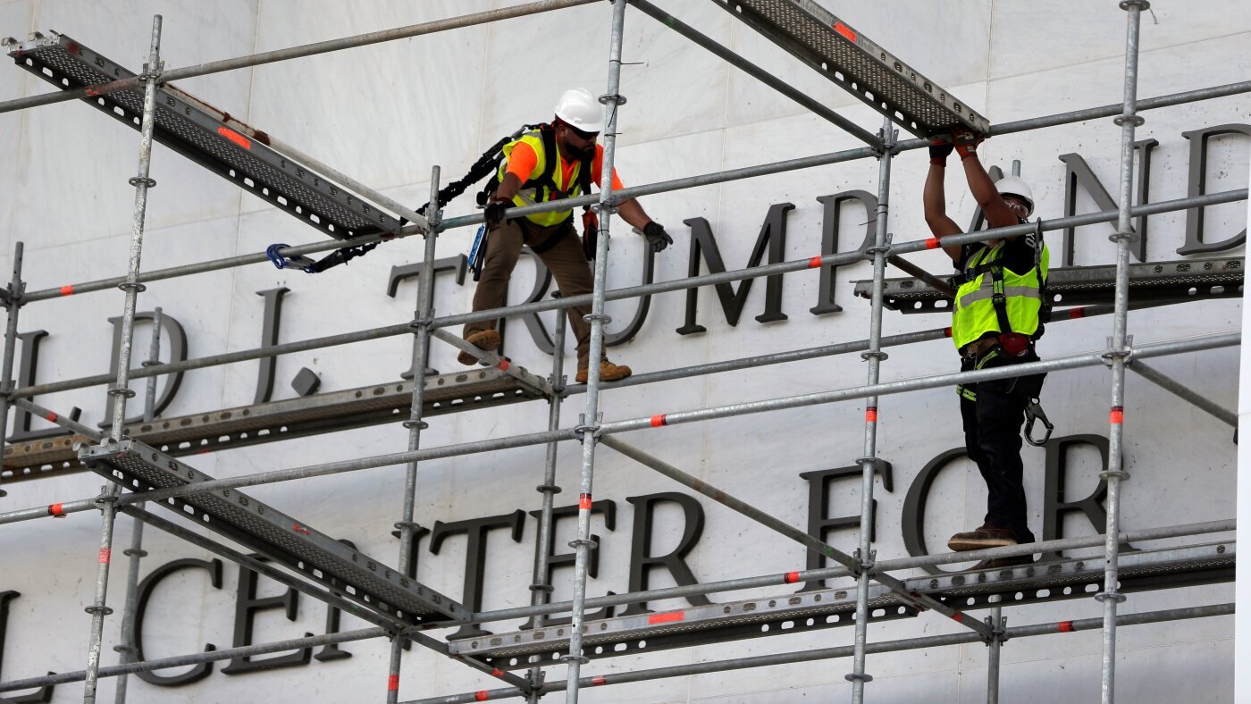 Trump's name is poised to be removed from the Kennedy Center - NPR
