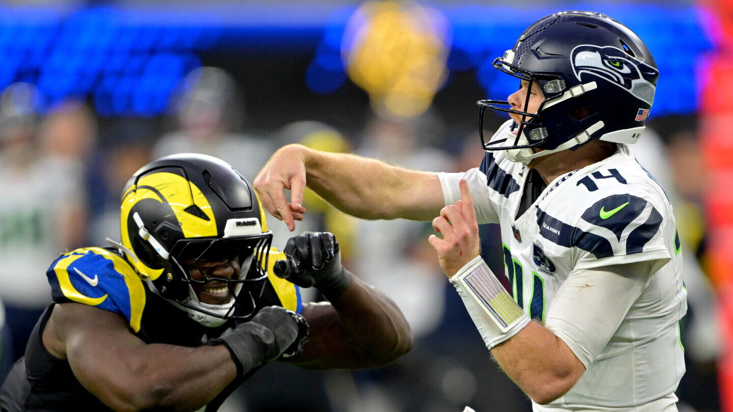Sam Darnold doesn’t have much to say about Rams acquiring Myles Garrett - NBC Sports