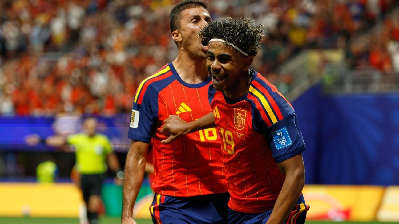 Yamal scores 1st World Cup goal as Spain rout Saudi Arabia - ESPN