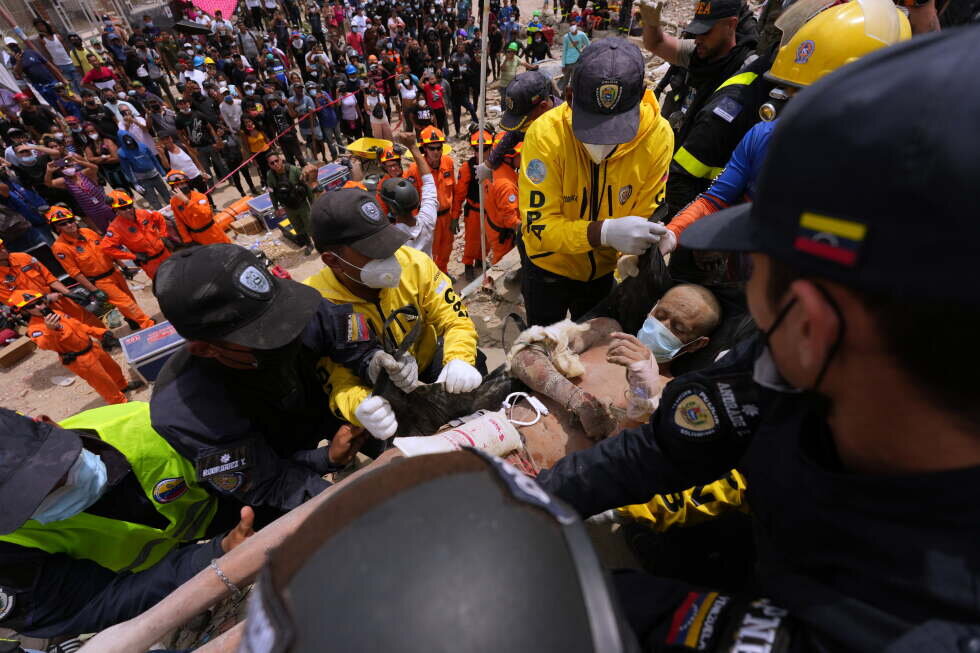 Teams scramble to locate survivors 4 days after Venezuela earthquakes - AP News