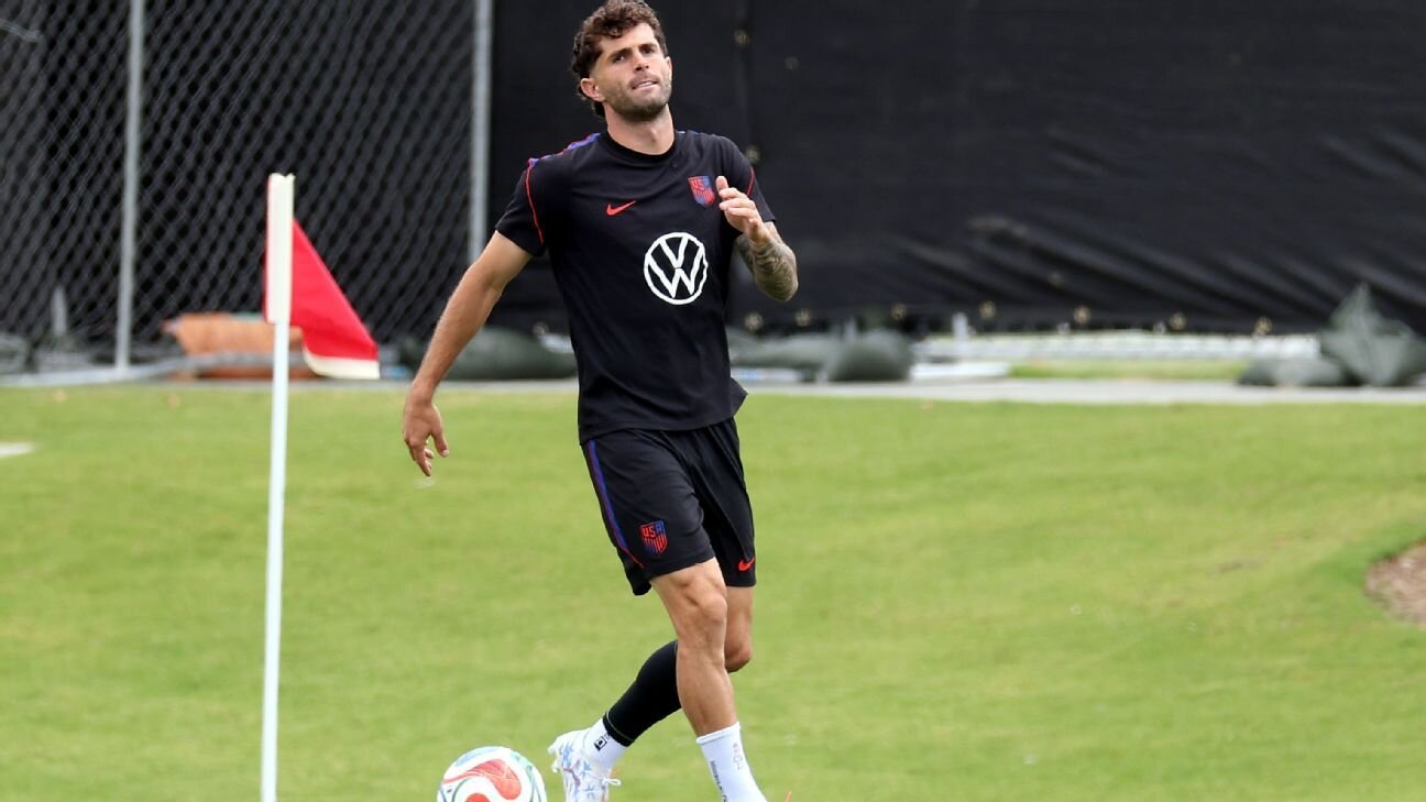 USMNT's Christian Pulisic trains apart from team again; Pochettino due to address status - ESPN