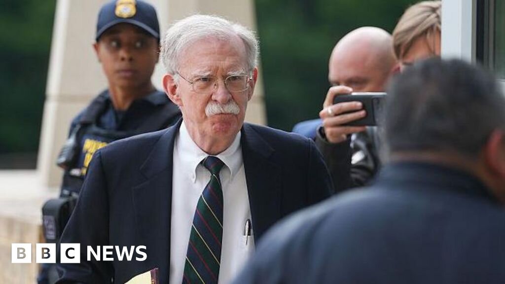 Ex-Trump adviser John Bolton pleads guilty to mishandling classified documents - BBC