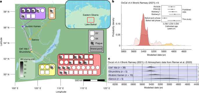 Lethal plague outbreaks in Lake Baikal hunter-gatherers 5,500 years ago - Nature