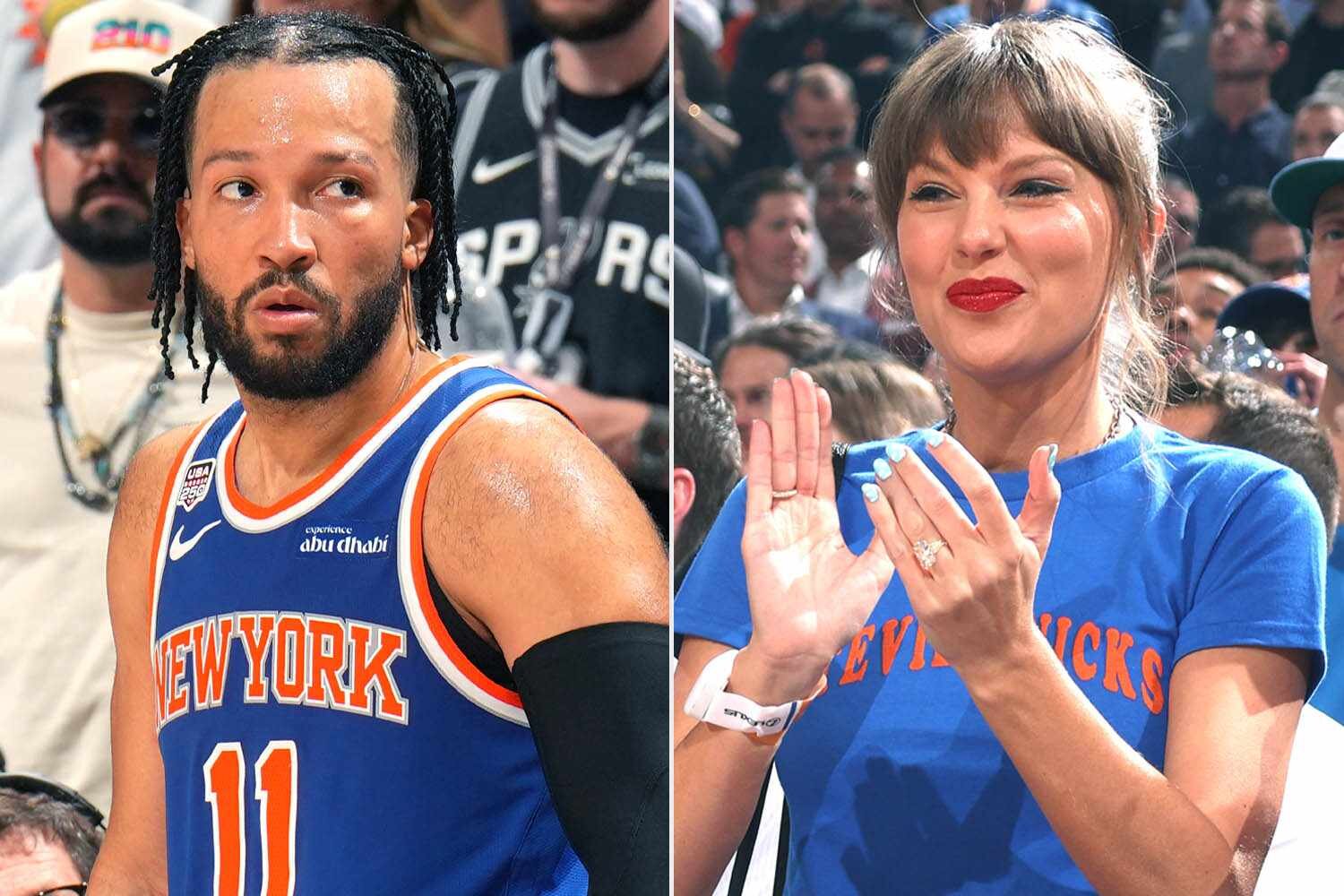Knicks MVP Jalen Brunson has a message for Swifties after radio analyst dissed Taylor Swift on hot mic - Entertainment Weekly