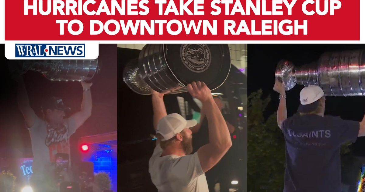 Stanley Cup back in Raleigh, with 'Carolina Hurricanes Day' parade planned for Saturday - WRAL