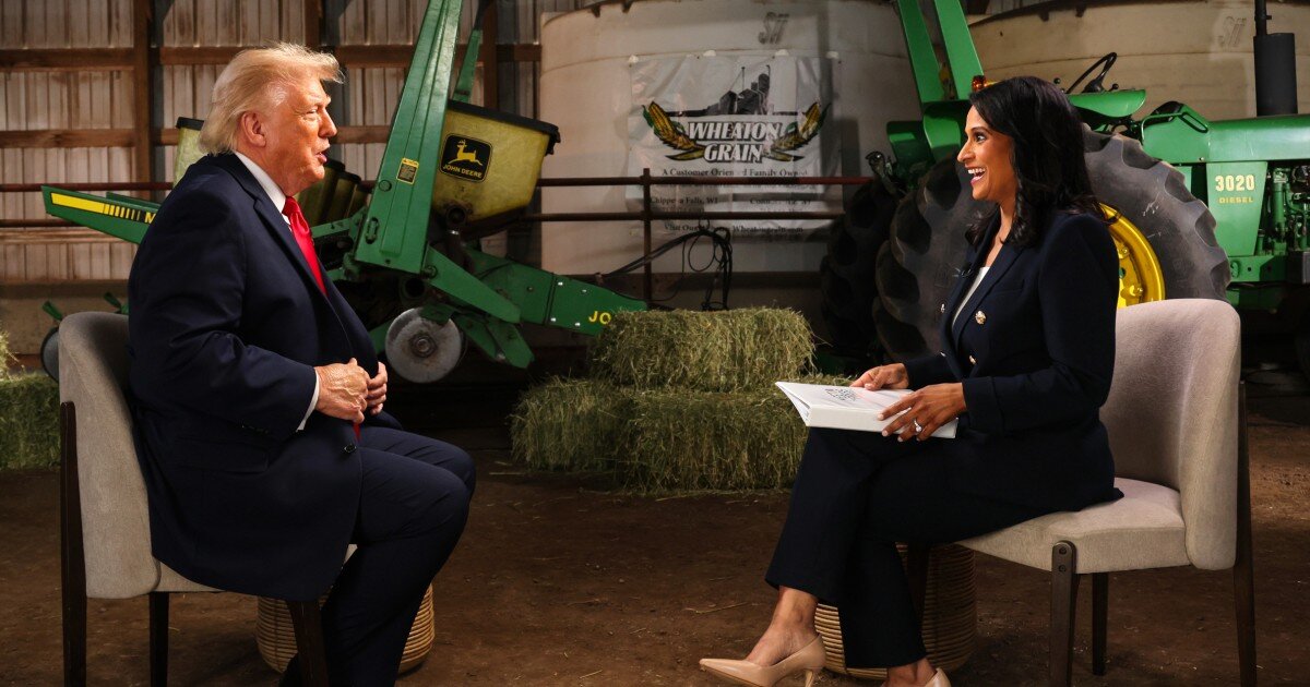 Read the transcript: President Donald Trump interviewed by NBC News’ ‘Meet the Press’ moderator Kristen Welker - NBC News