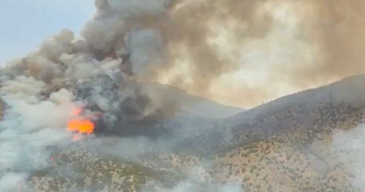 Utah weather conditions trigger historic red flag warning as wildfires rage across the state - NBC News