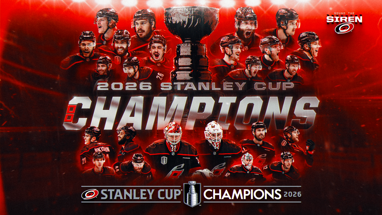 Carolina Hurricanes Win 2026 Stanley Cup Final - NHL.com