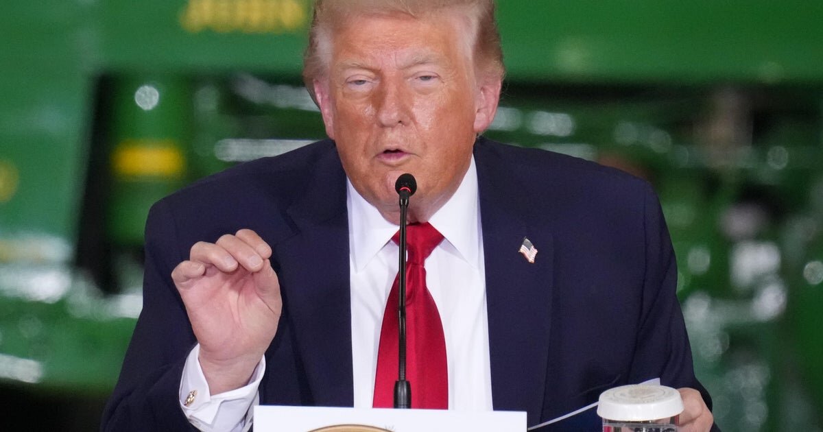 Trump walks out of interview with NBC while being pressed on election fraud claims - CBS News