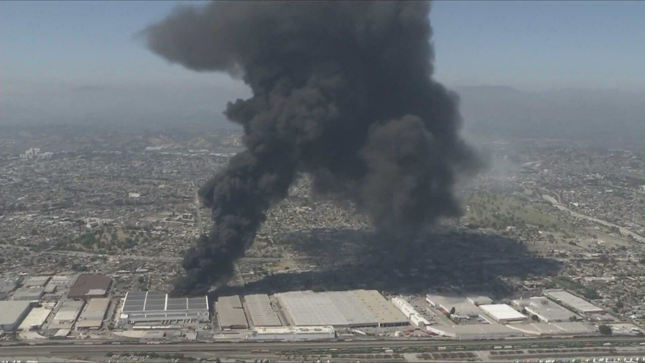 Newsom declares State of Emergency for Boyle Heights warehouse fire - KTLA