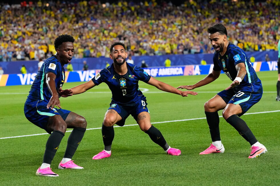 Matheus Cunha scores 2 goals as Brazil eliminates Haiti from World Cup with 3-0 win - AP News