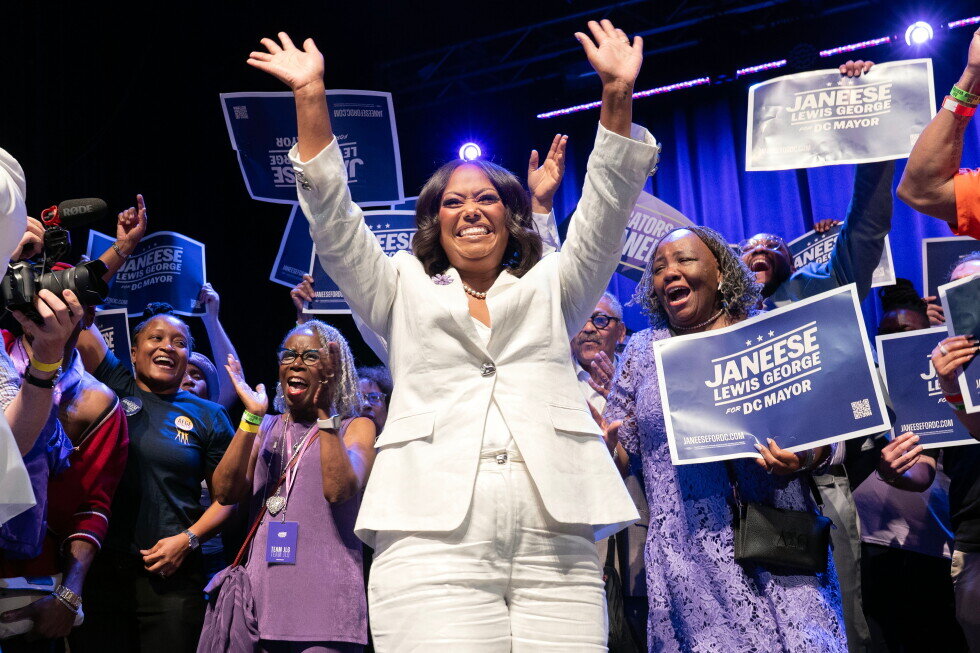 Janeese Lewis George wins the Democratic primary for mayor of Washington, DC - AP News