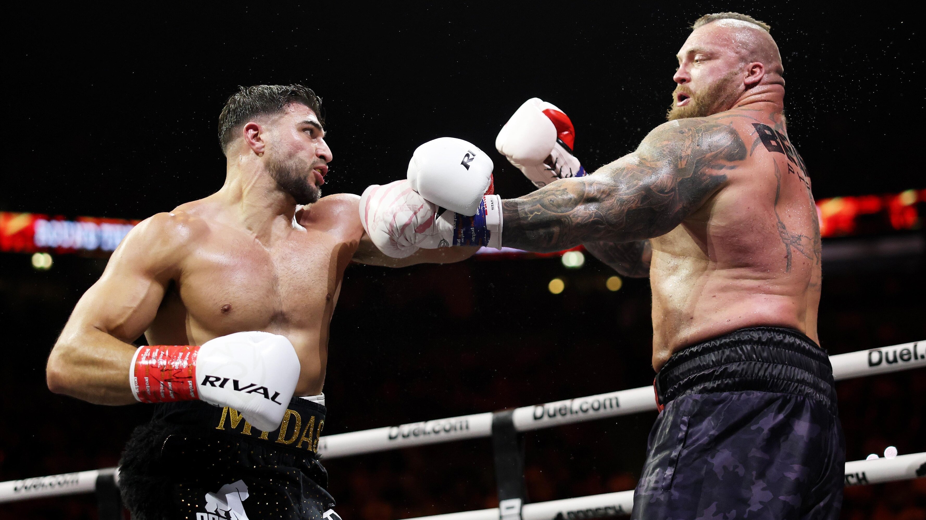 Tommy Fury vs. Eddie Hall Judges' Scorecards, Punch Stats and Prize Money - Bleacher Report