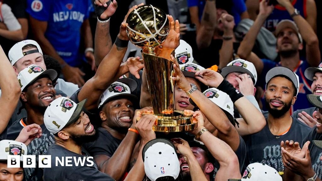 New York Knicks win NBA championship for first time in over 50 years - BBC