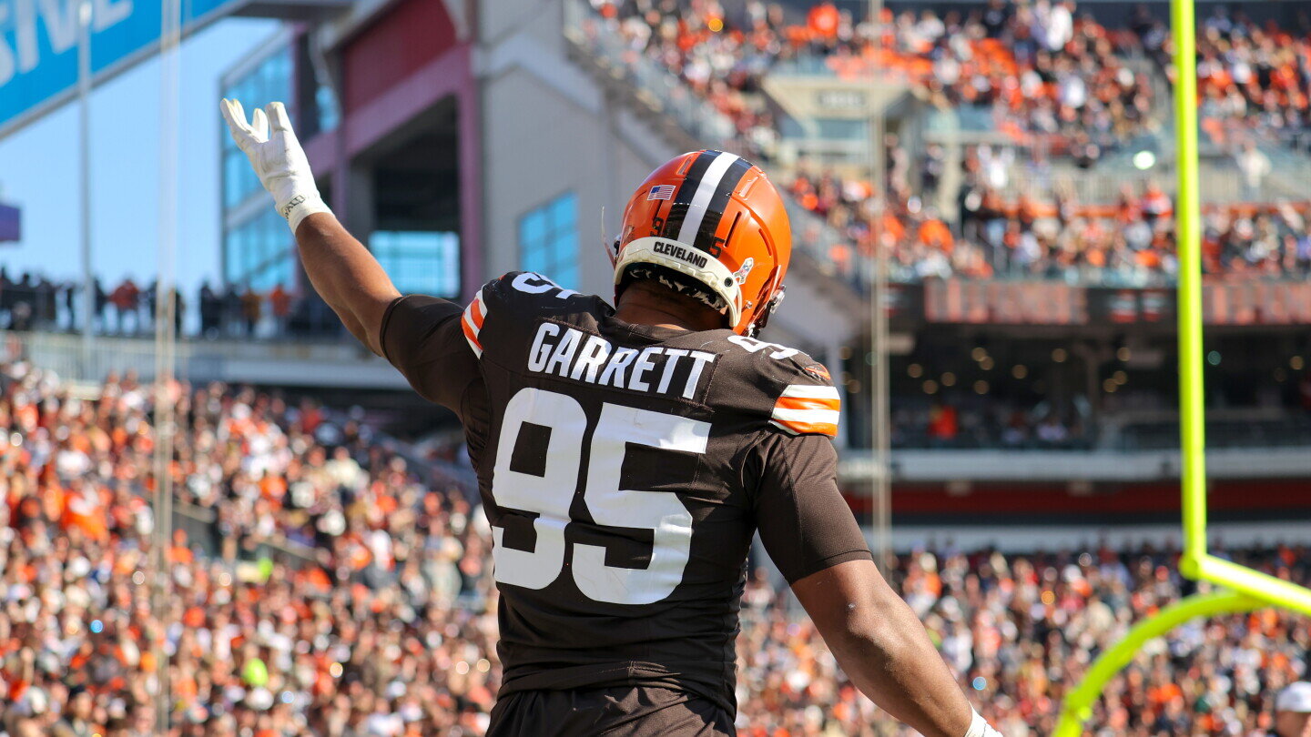 Myles Garrett bids farewell to Cleveland: I wish I could have done more for you - NBC Sports