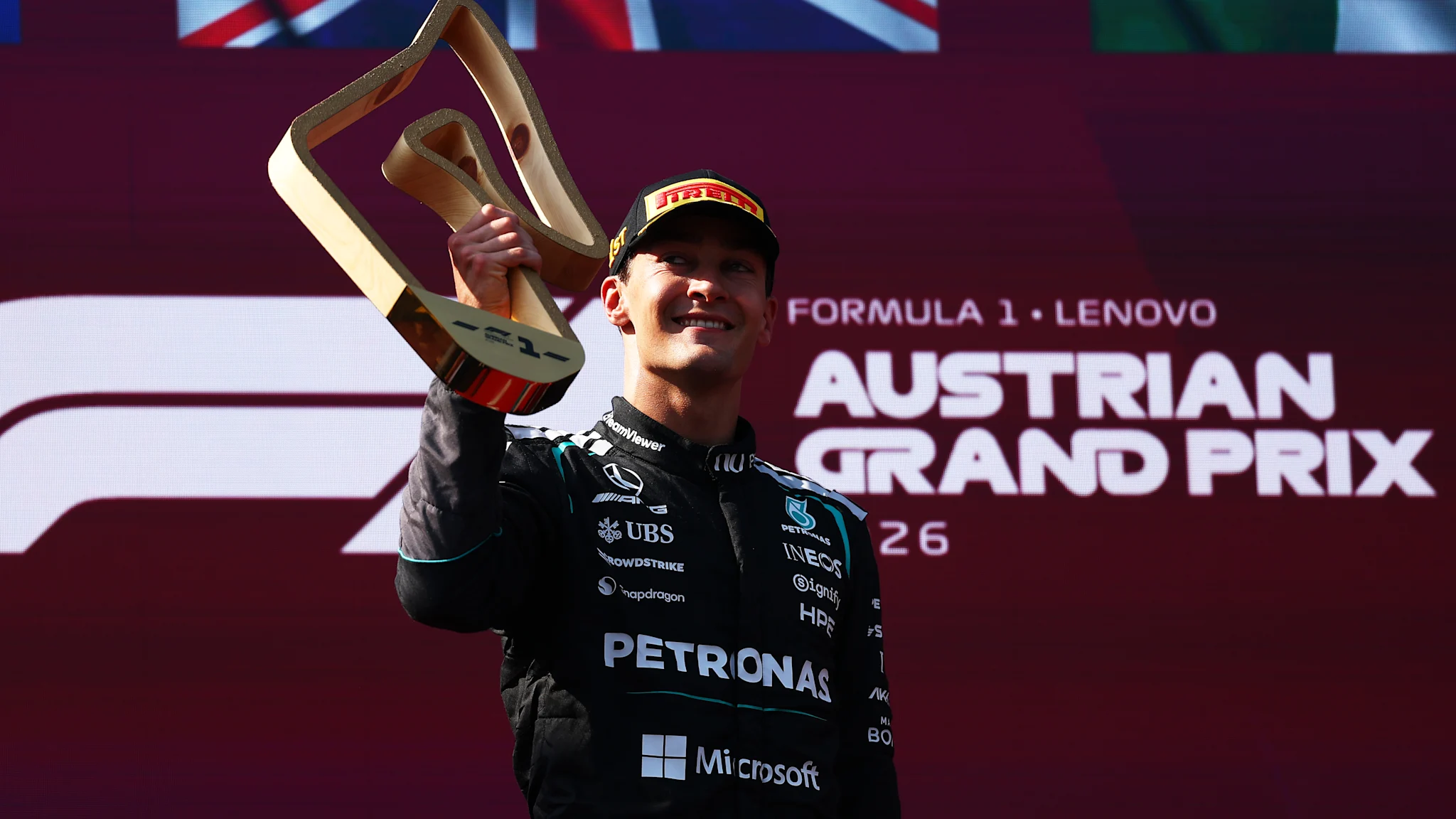 Russell seals thrilling Austria victory from Verstappen - Formula 1